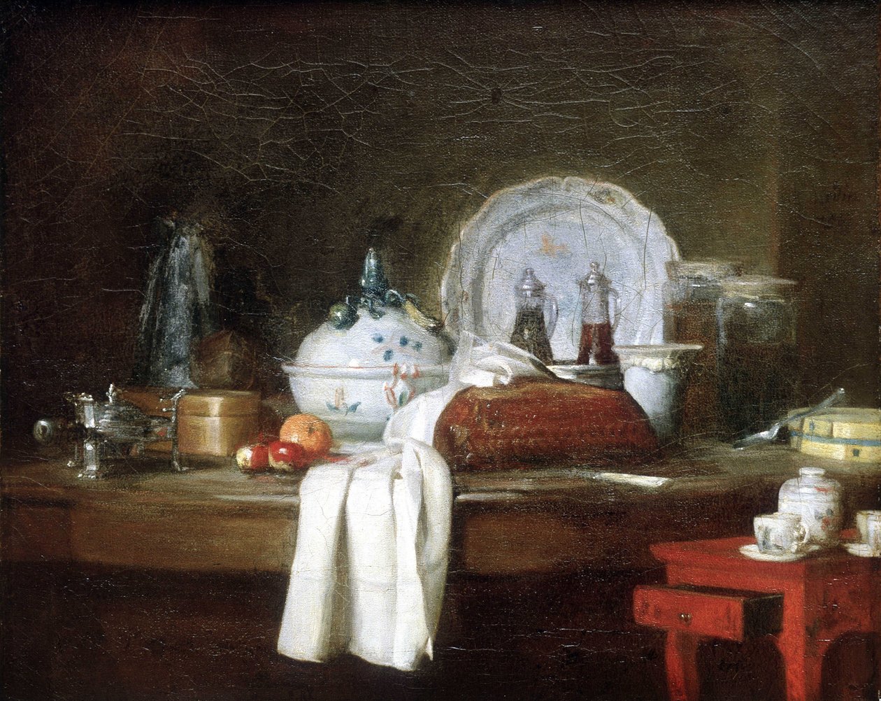 Csendélet alkotó: Jean Baptiste Simeon Chardin