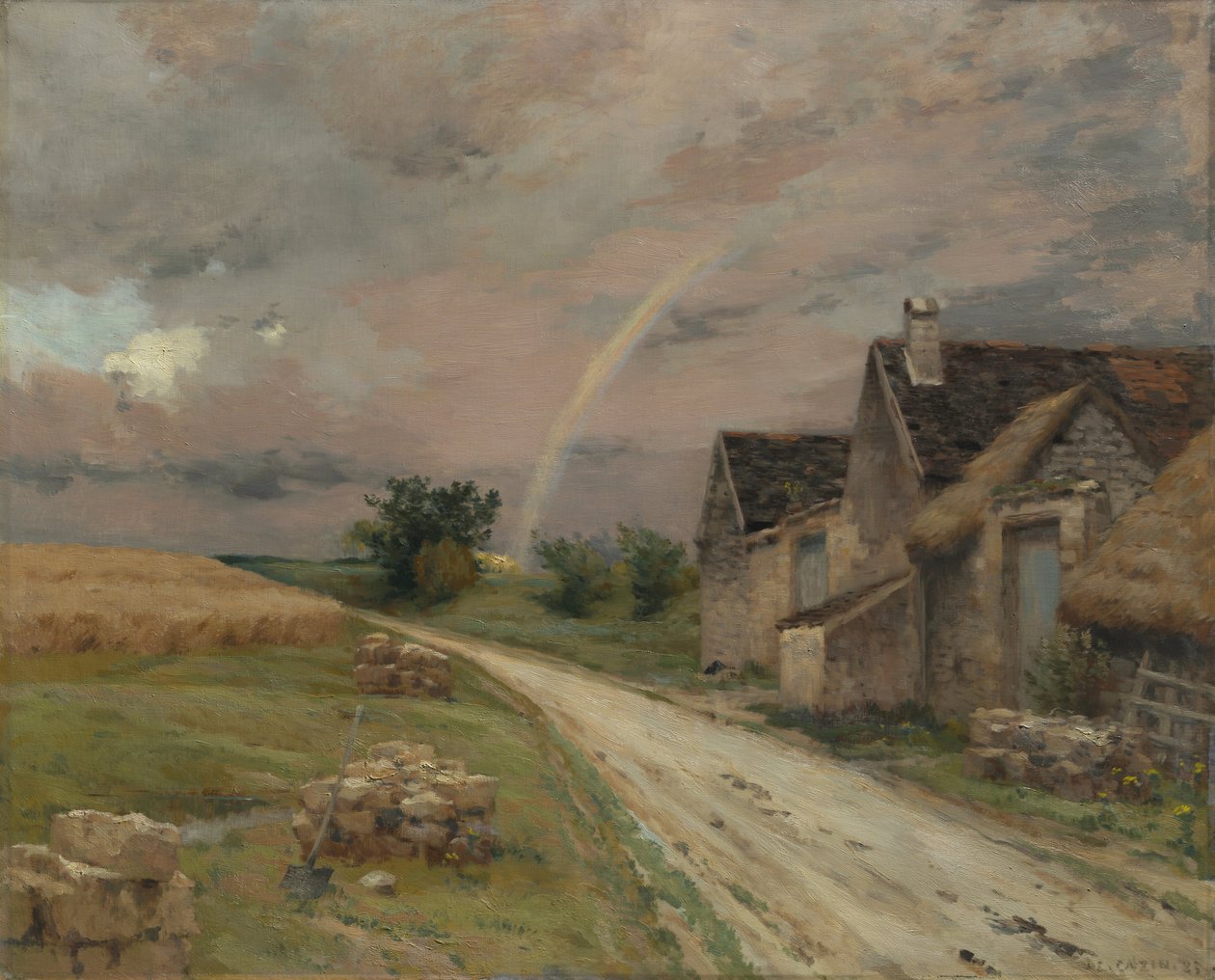 A szivárvány, Achères la Forêt alkotó: Jean Charles Cazin