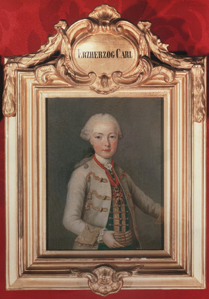 Károly József főherceg (1745-61) I. Ferenc császár (1708-65) és Mária Terézia osztrák császárné (1717-80) fia 1762 alkotó: Jean Étienne Liotard