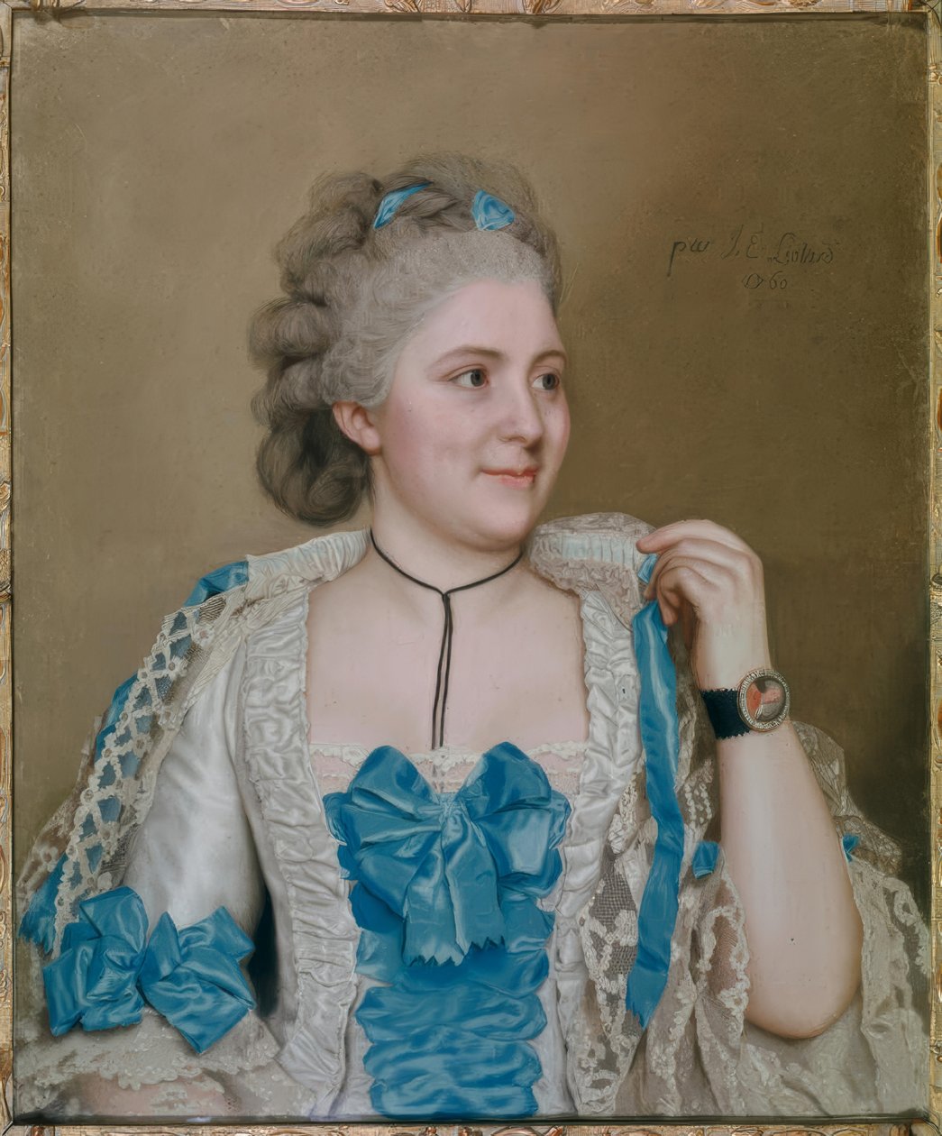 Julie de Thellusson-Ployard alkotó: Jean-Étienne Liotard