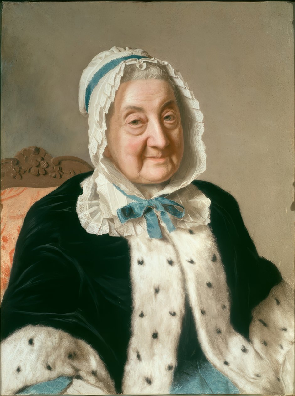 Marthe-Marie Tronchin alkotó: Jean-Etienne Liotard