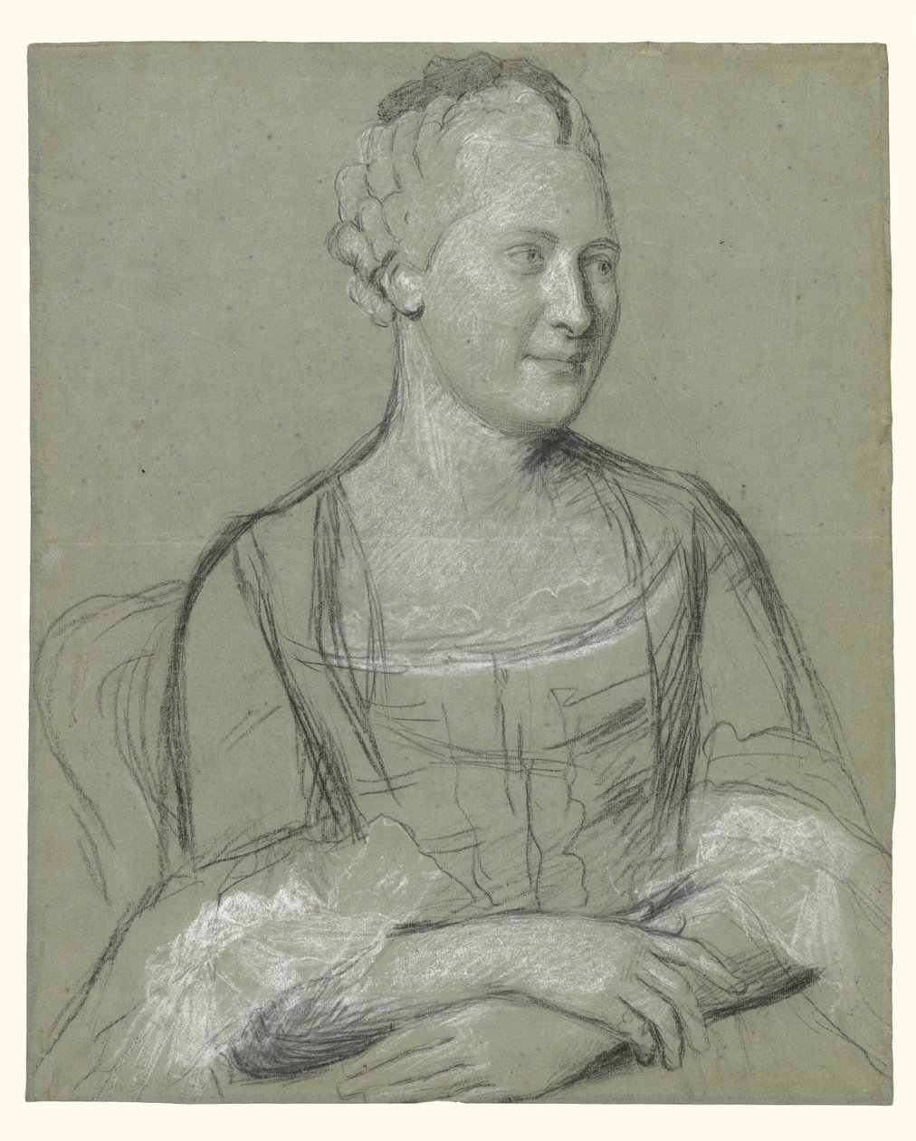 Egy nő portréja alkotó: Jean-Étienne Liotard