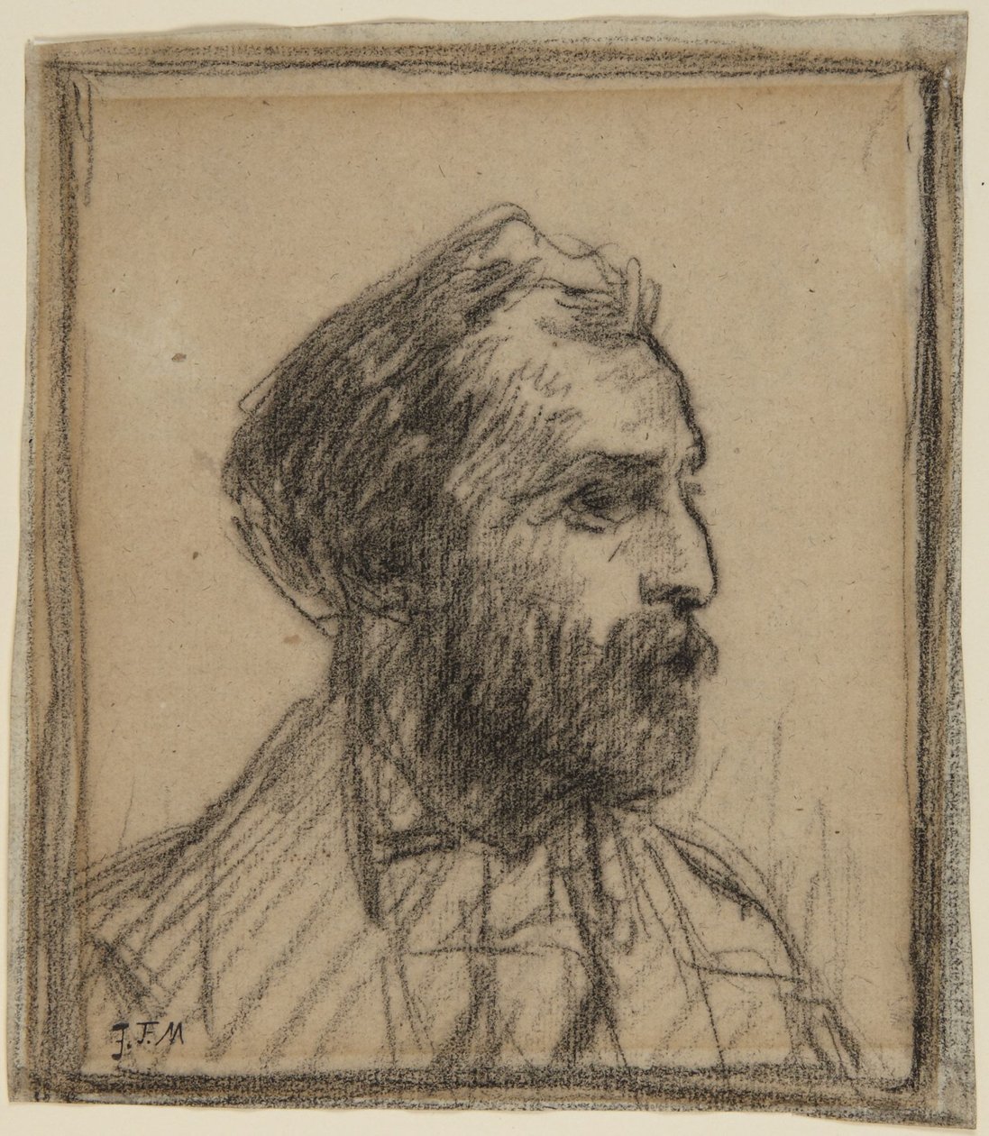 William Morris Hunt portréja alkotó: Jean-Francois Millet