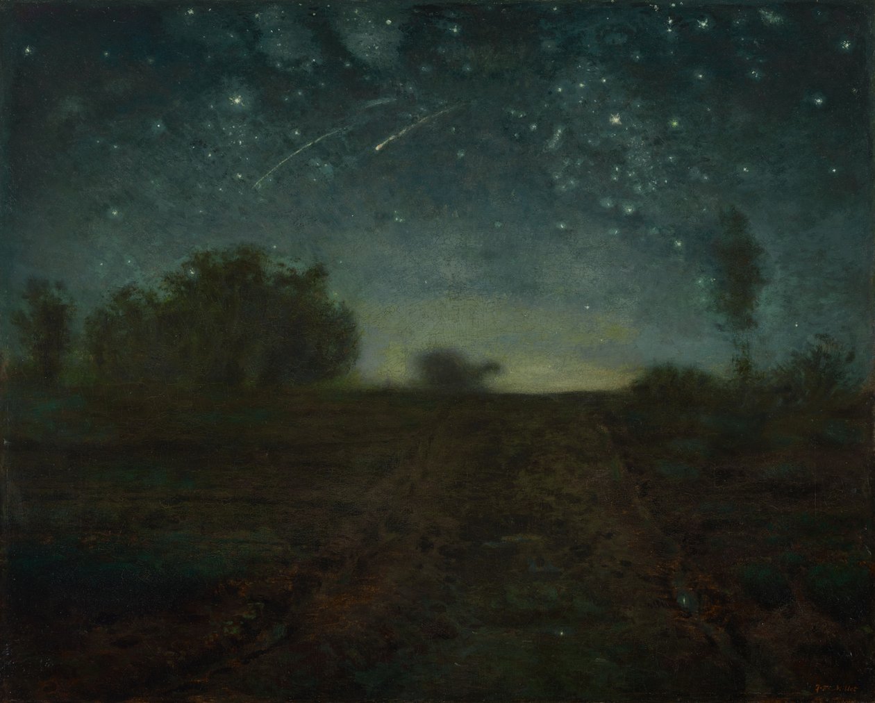 Csillagos éjszaka alkotó: Jean-Francois Millet