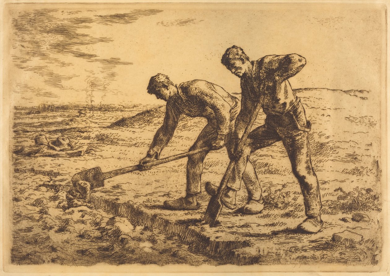 Az ásók alkotó: Jean-Francois Millet