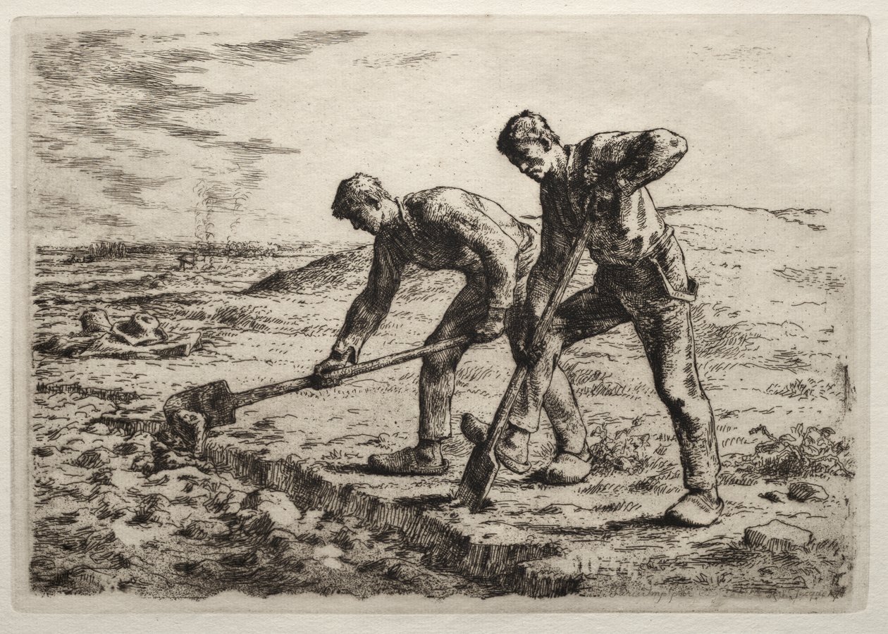 A Diggerek alkotó: Jean-Francois Millet