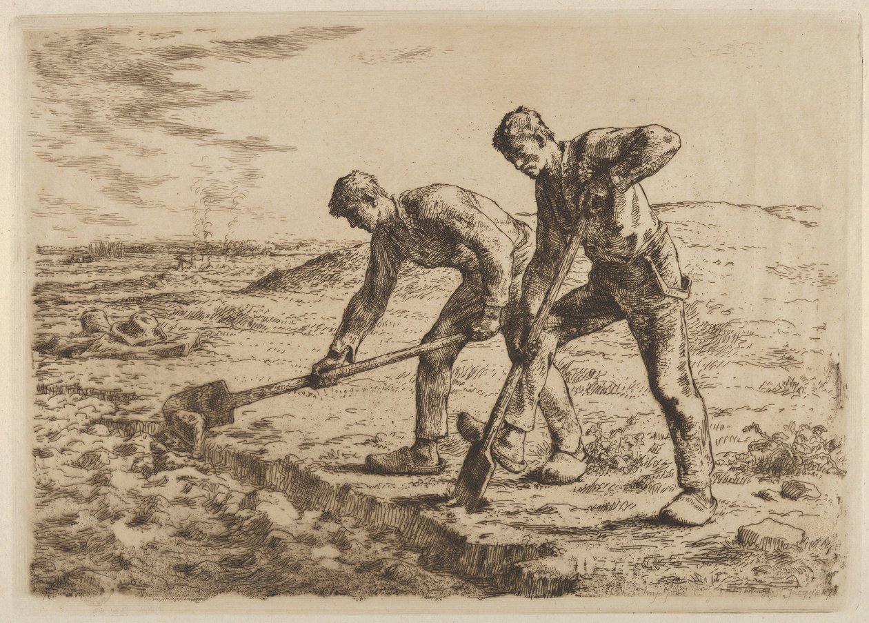 Az ásók alkotó: Jean-Francois Millet