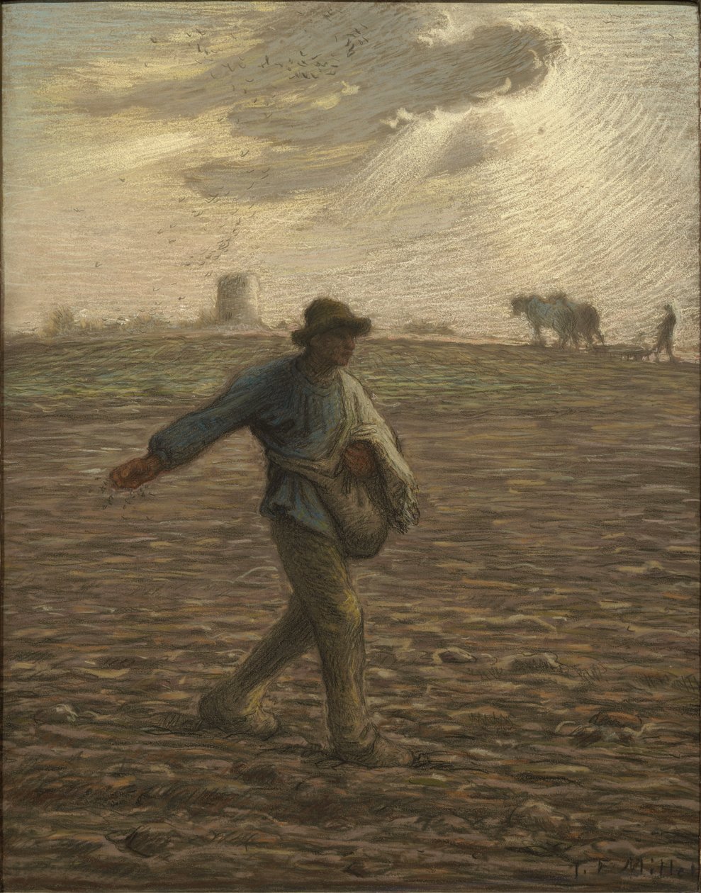A magvető alkotó: Jean-Francois Millet