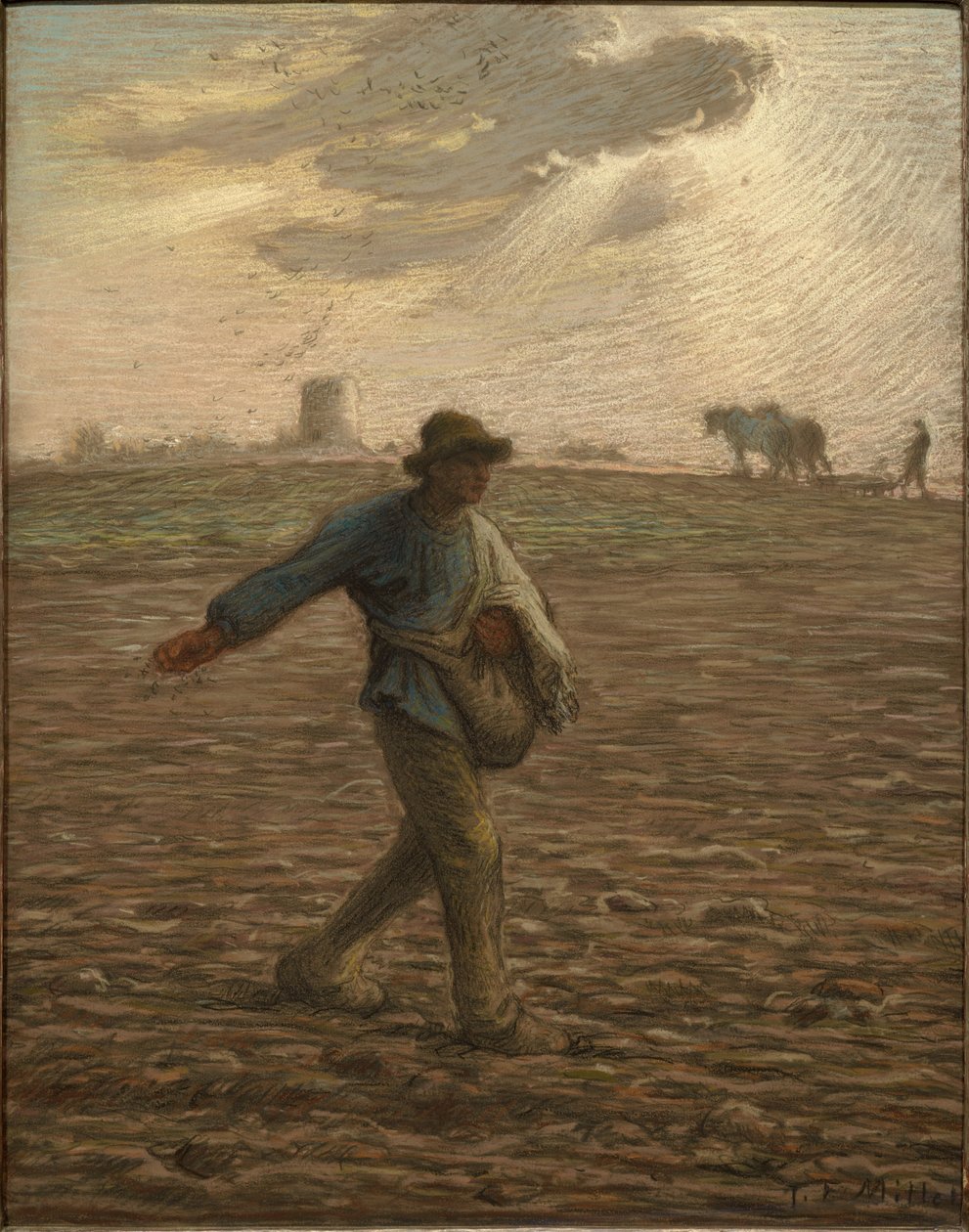 A magvető alkotó: Jean-Francois Millet