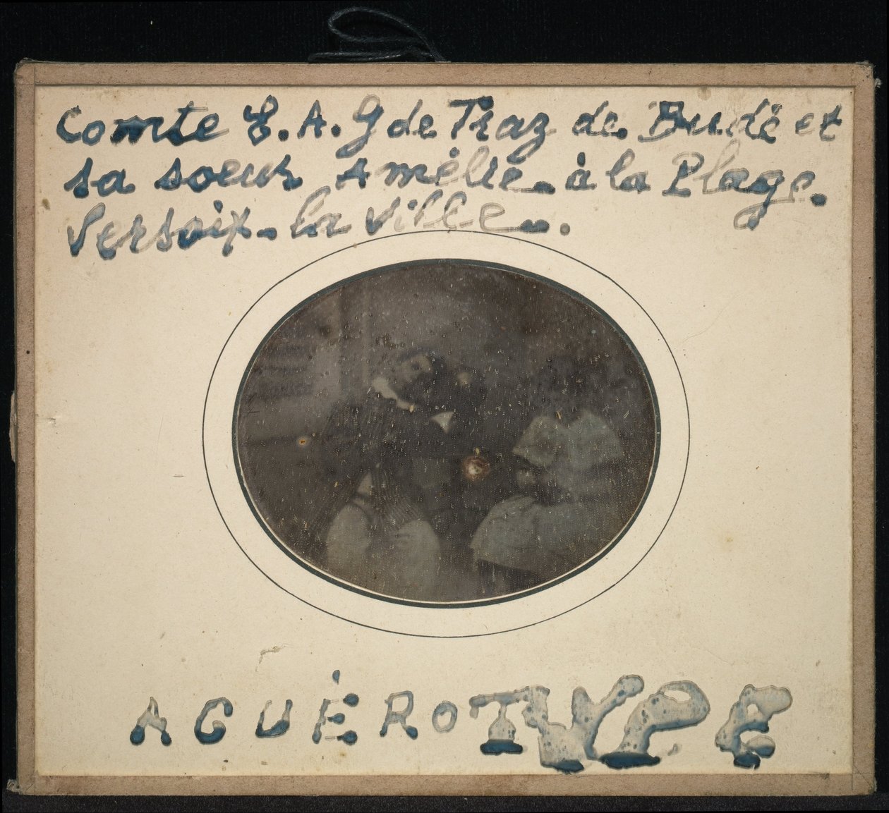 Két gyermek, Ernest Andre Gabriel de Traz de Budé gróf és nővére, Amélie portréja alkotó: Jean Gabriel Eynard