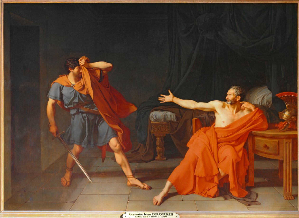 Marius Minturnae-nél alkotó: Jean Germain Drouais