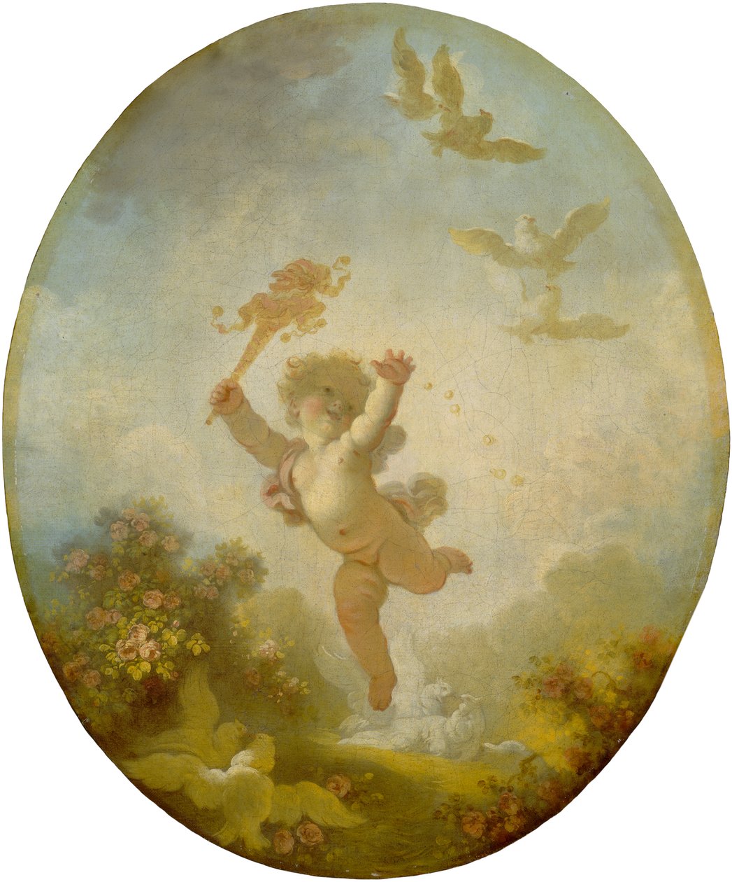 Szerelem mint bolondság, 1773-76 körül alkotó: Jean Honore Fragonard