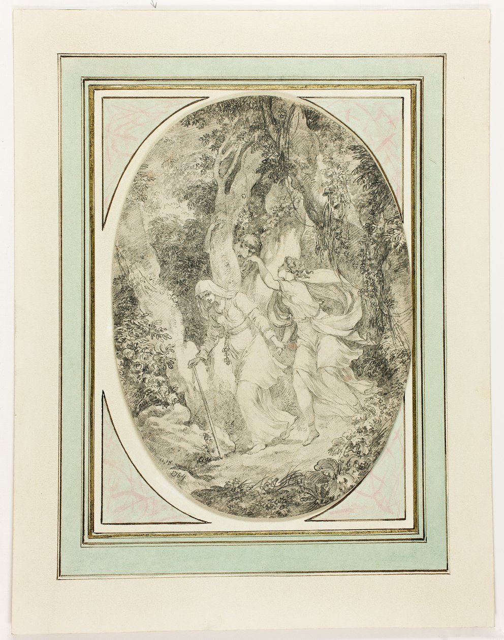 Allegória-zseniális szerelem alkotó: Jean-Honore Fragonard