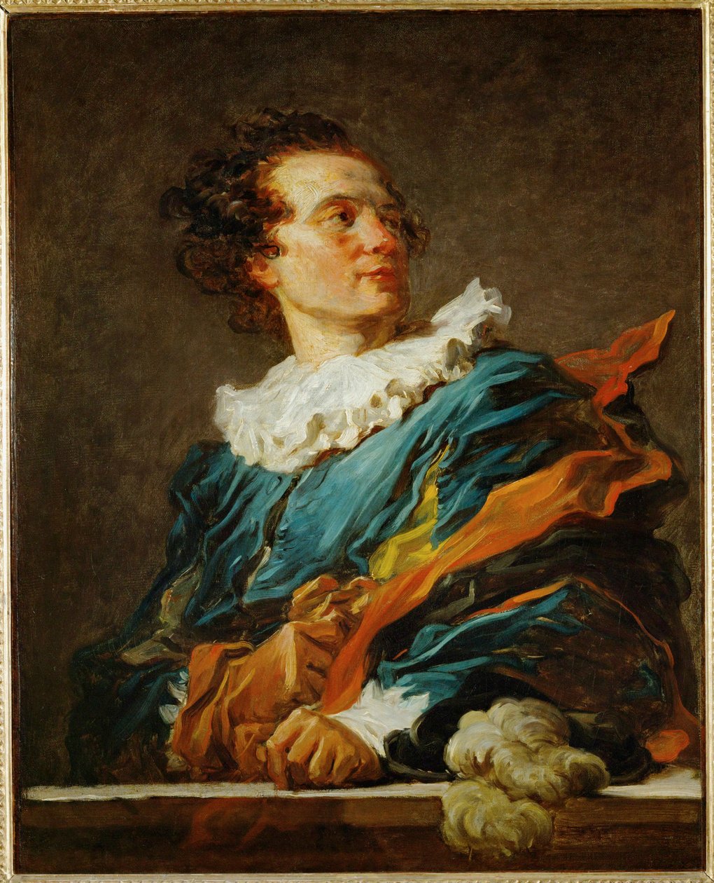 A fantázia alakja, Saint-Non apát portréja ... alkotó: Jean Honore Fragonard