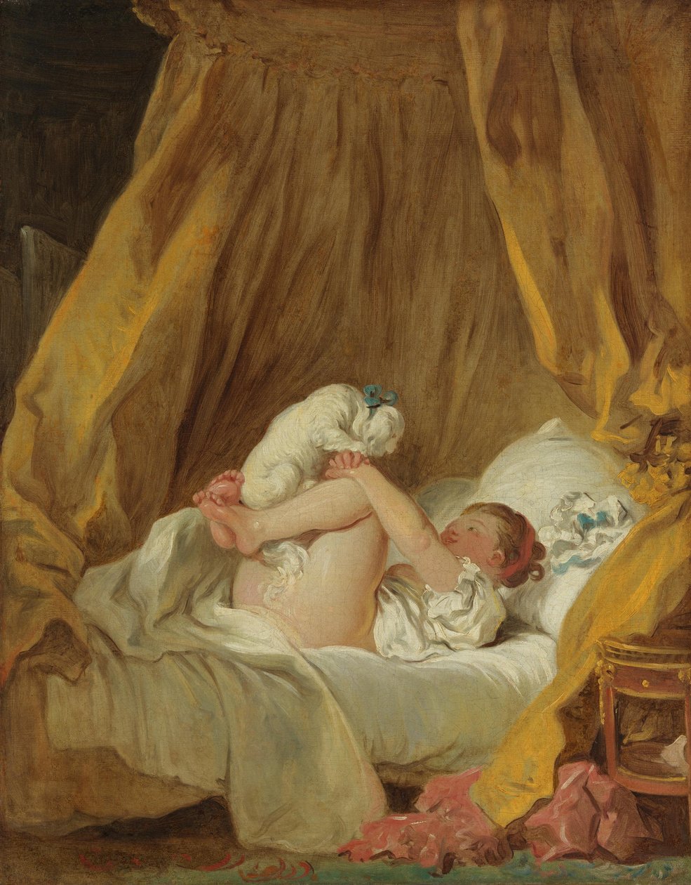 La Gimblette alkotó: Jean-Honore Fragonard