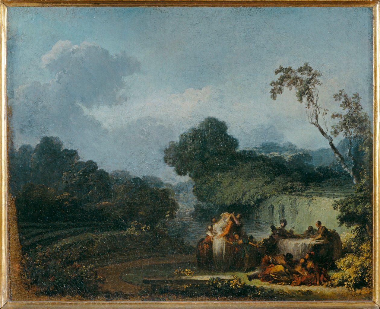 Le colin-maillard - A vak ember buff. Mielőtt ... alkotó: Jean Honore Fragonard