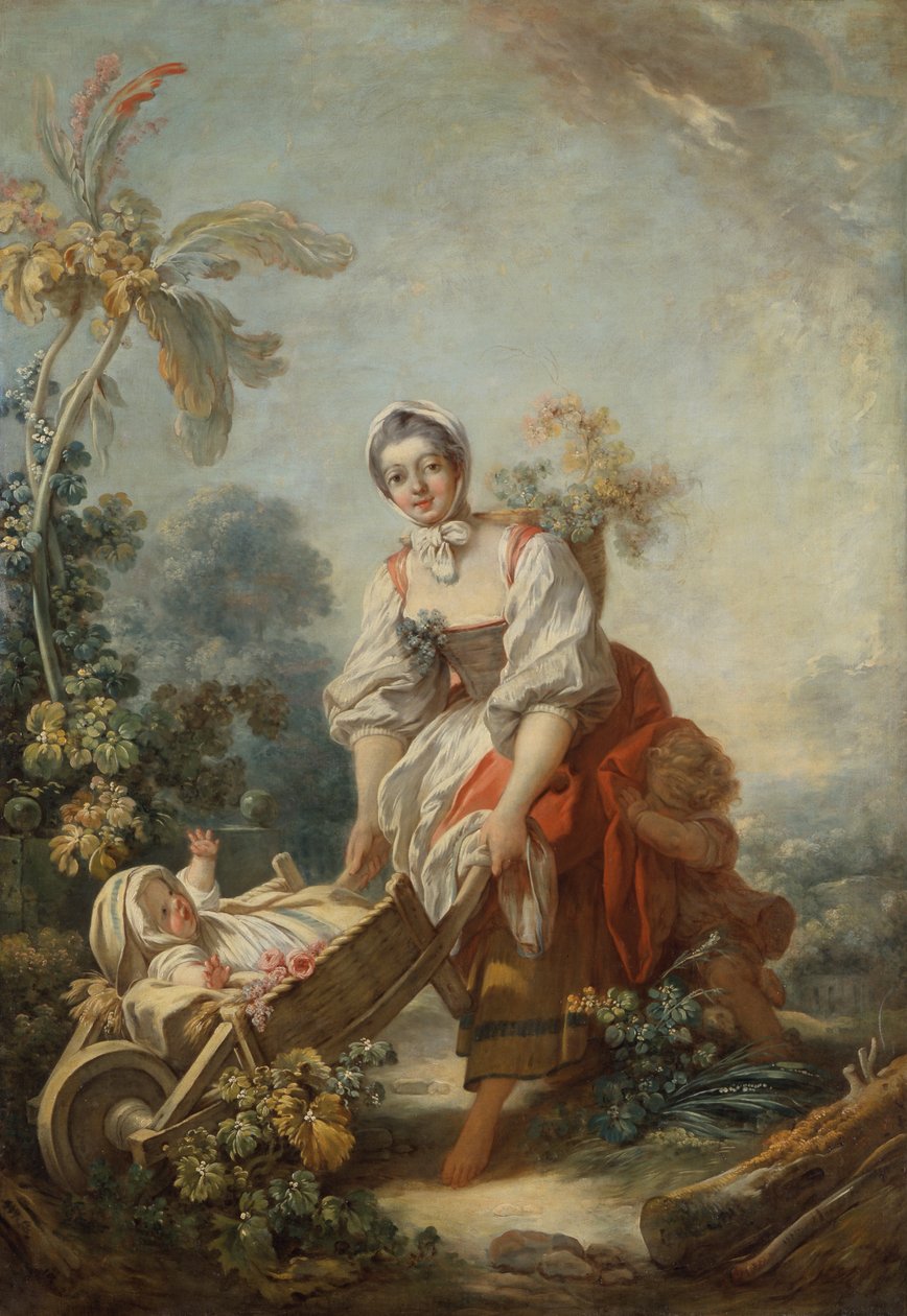 Az anyaság örömei alkotó: Jean Honore Fragonard