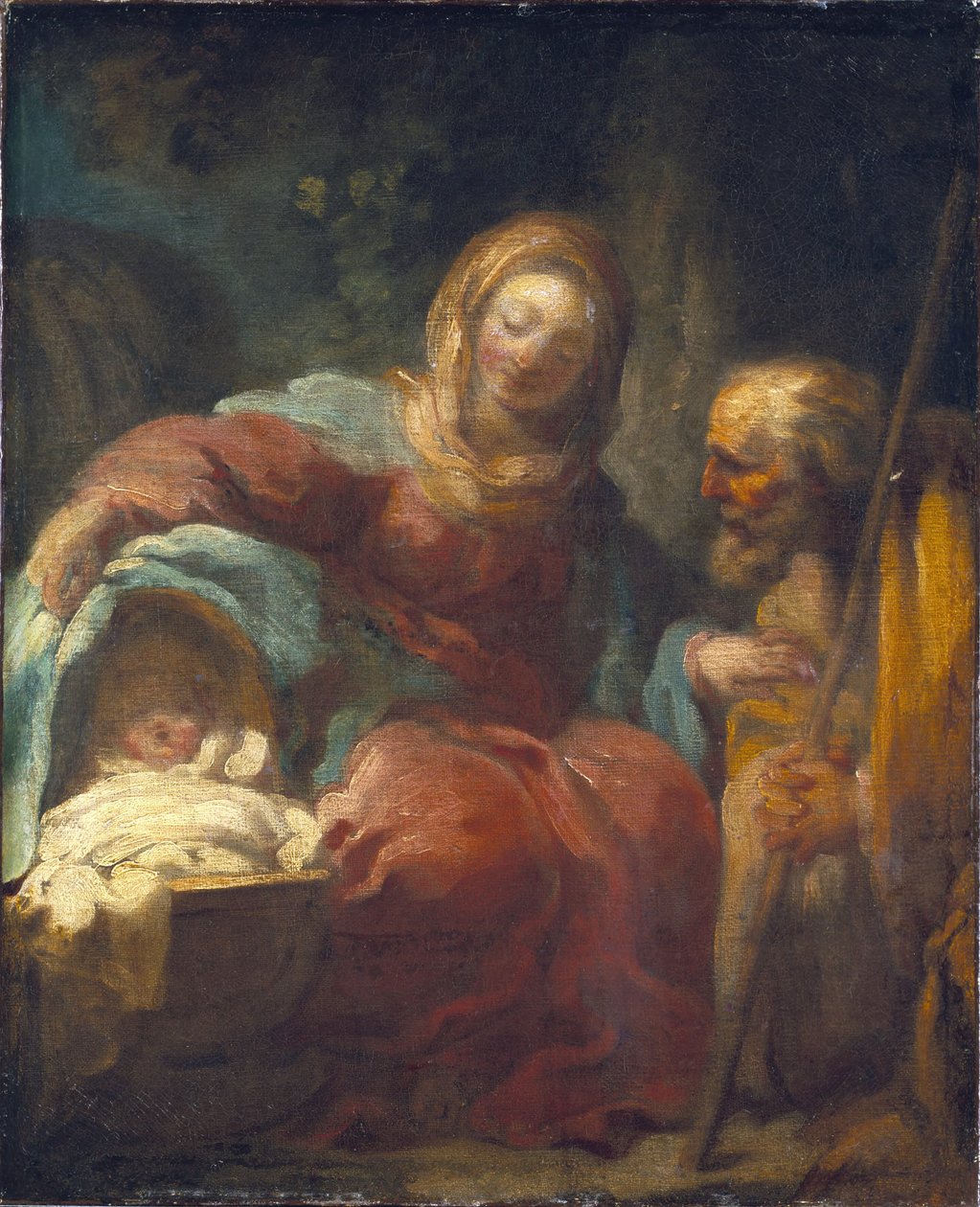 Die Rast auf der Flucht nach Ägypten alkotó: Jean-Honore Fragonard