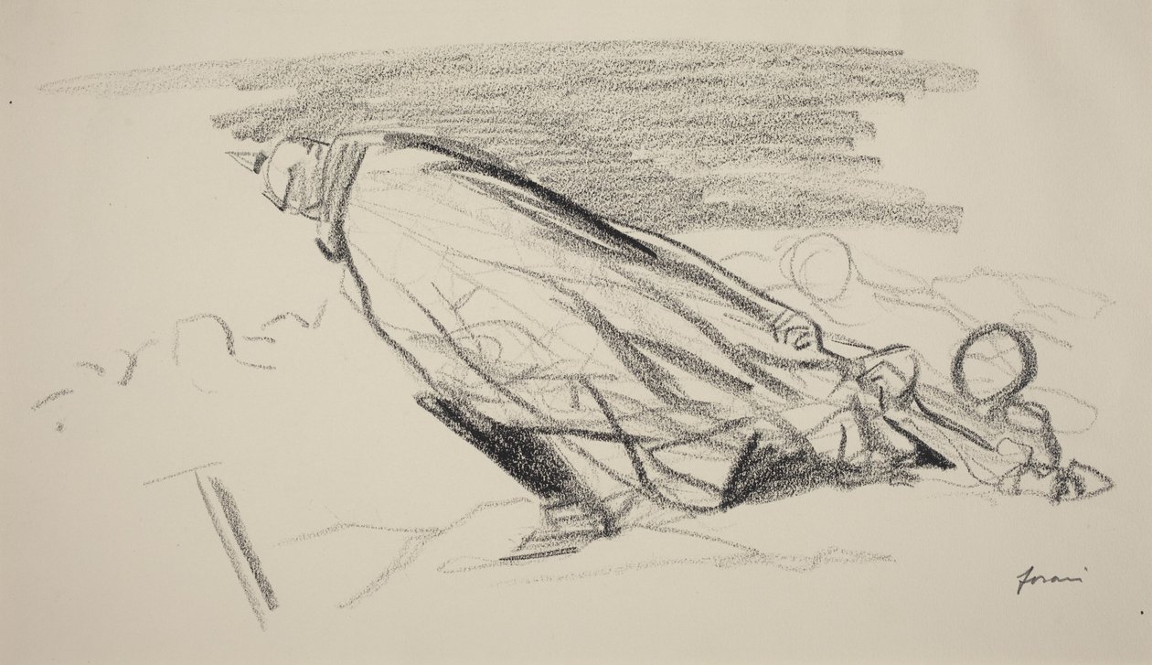 Az első óra emberei. Uram! Hogy állunk a friss és vidám háborúval? ..., kb. 1914-1919 alkotó: Jean-Louis & Caran D
