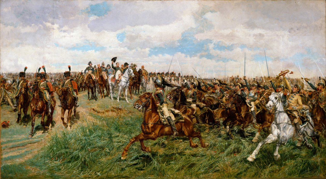1807, Friedland (olaj, vászon) alkotó: Jean Louis Ernest Meissonier