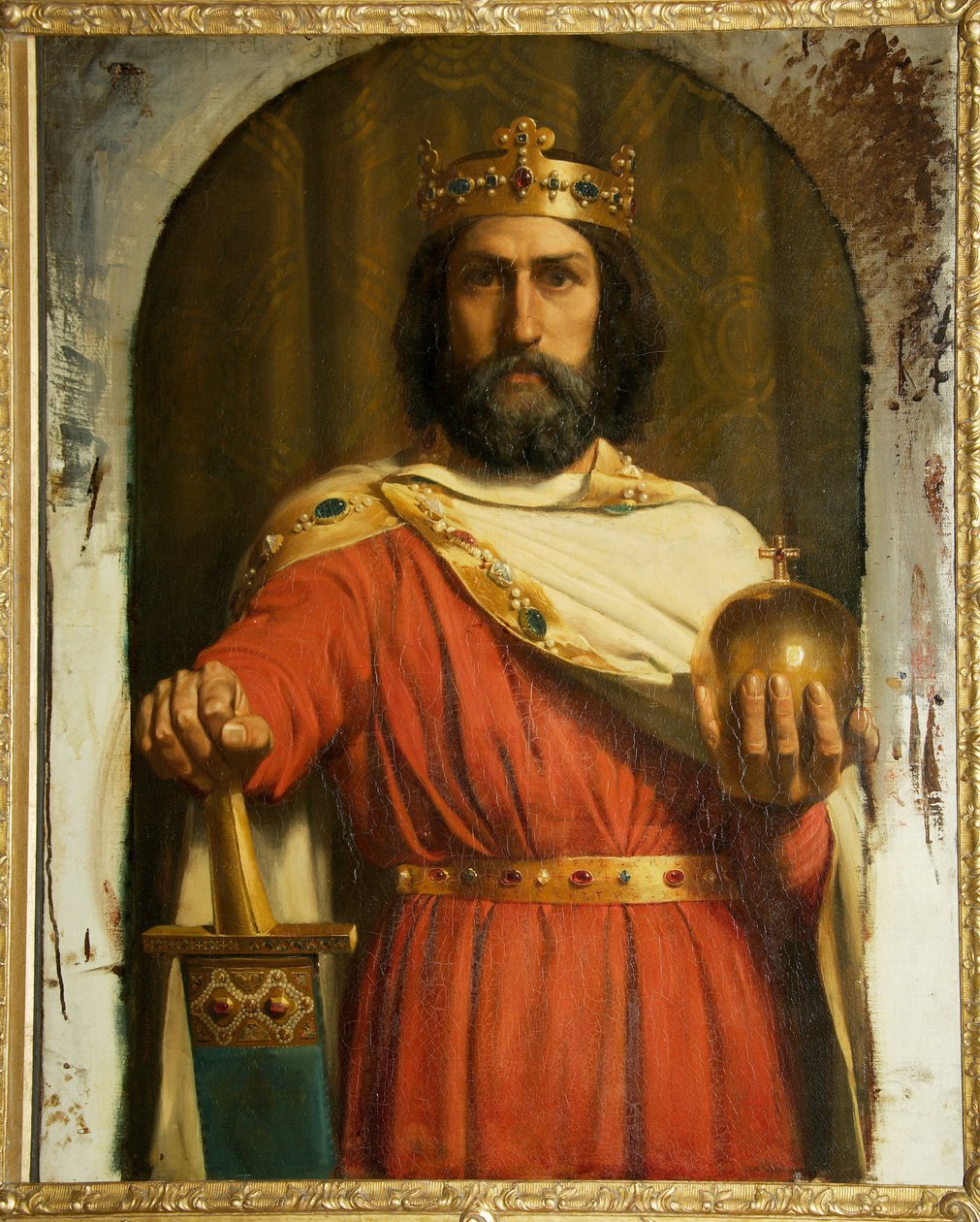 Nagy Károly, a frankok királya alkotó: Jean Louis Ernest Meissonier