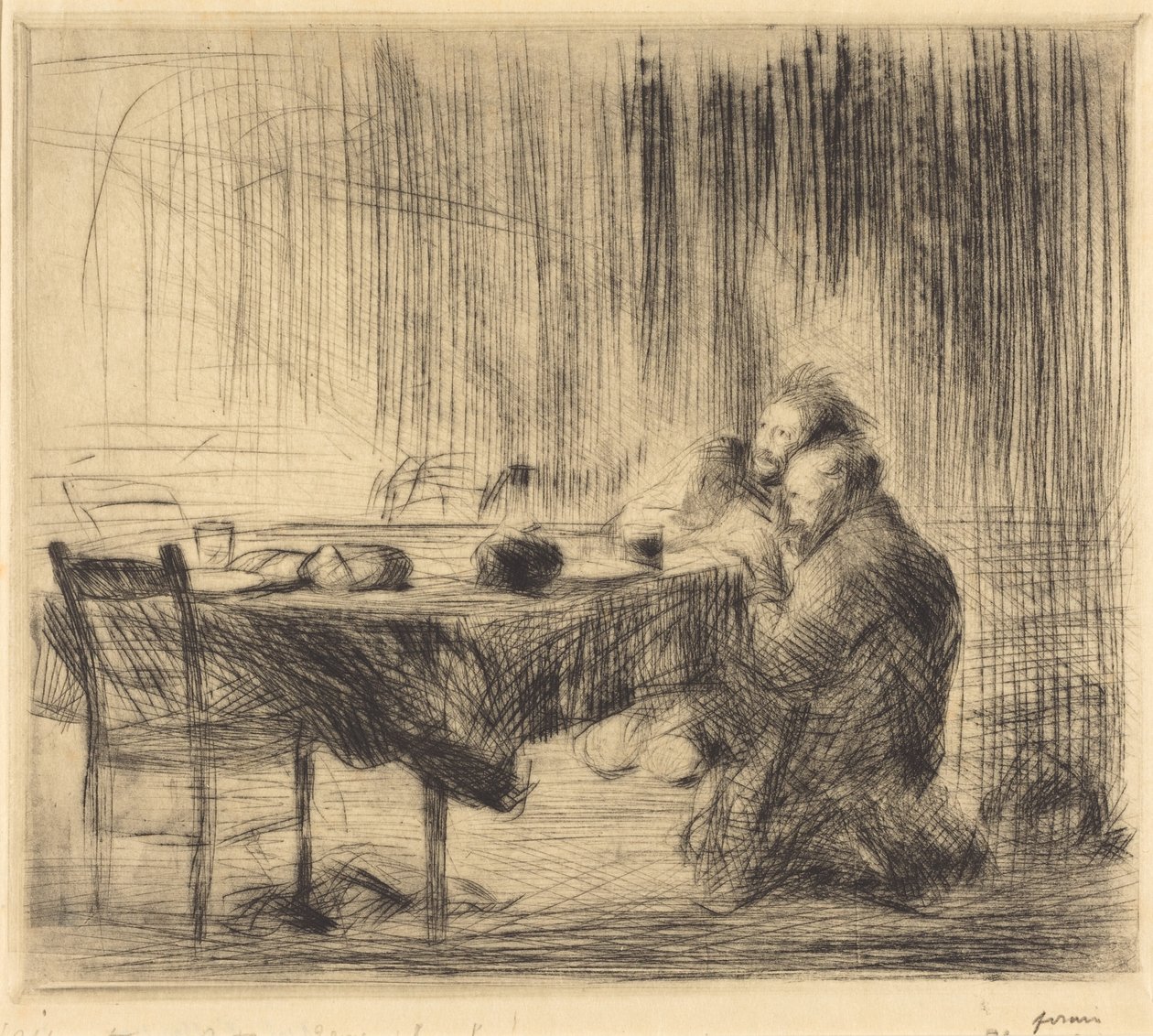 A látomás után (2. kép) (After the Vision) (második kép) alkotó: Jean-Louis Forain