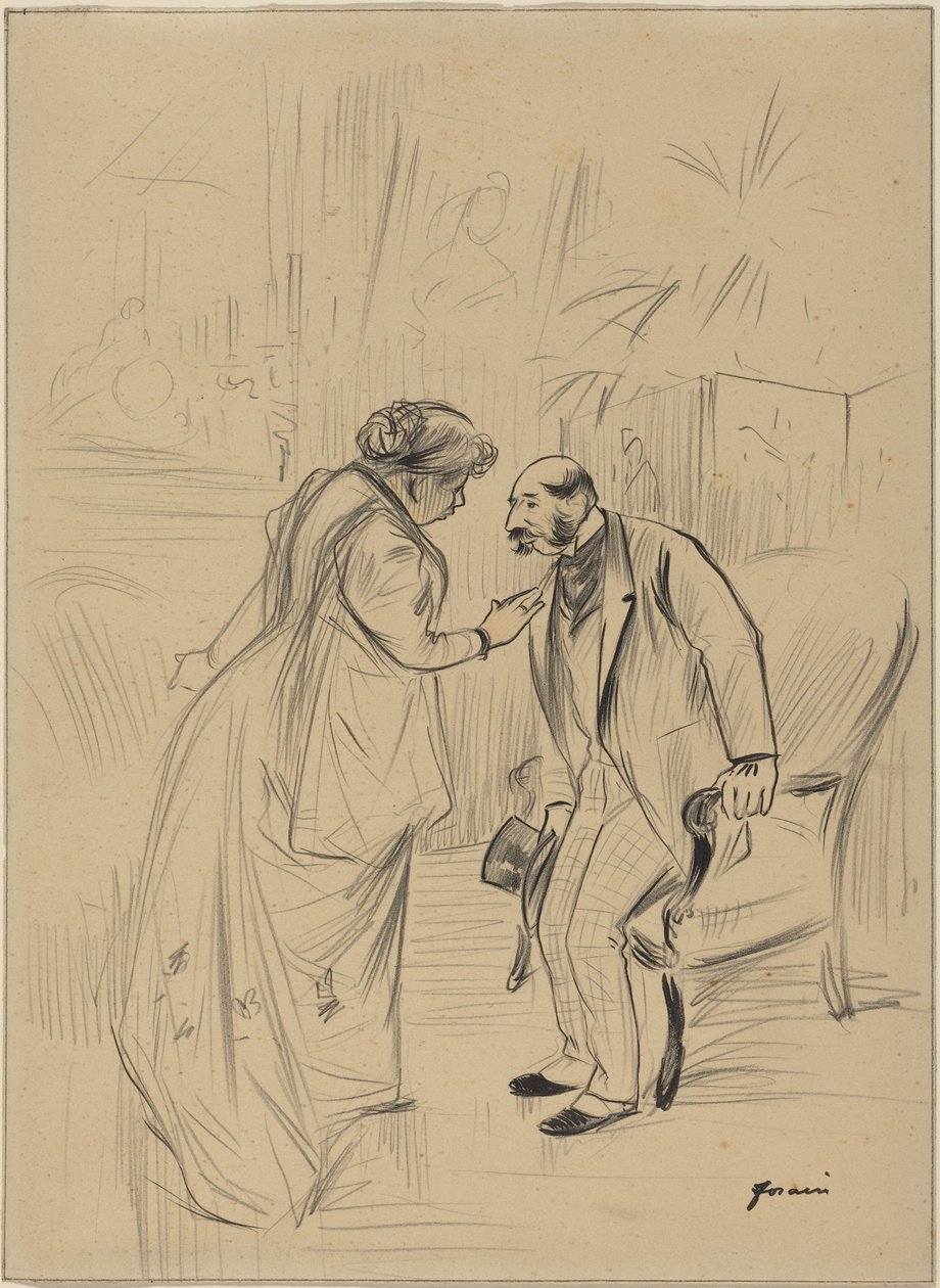 Párizsi komédia alkotó: Jean-Louis Forain