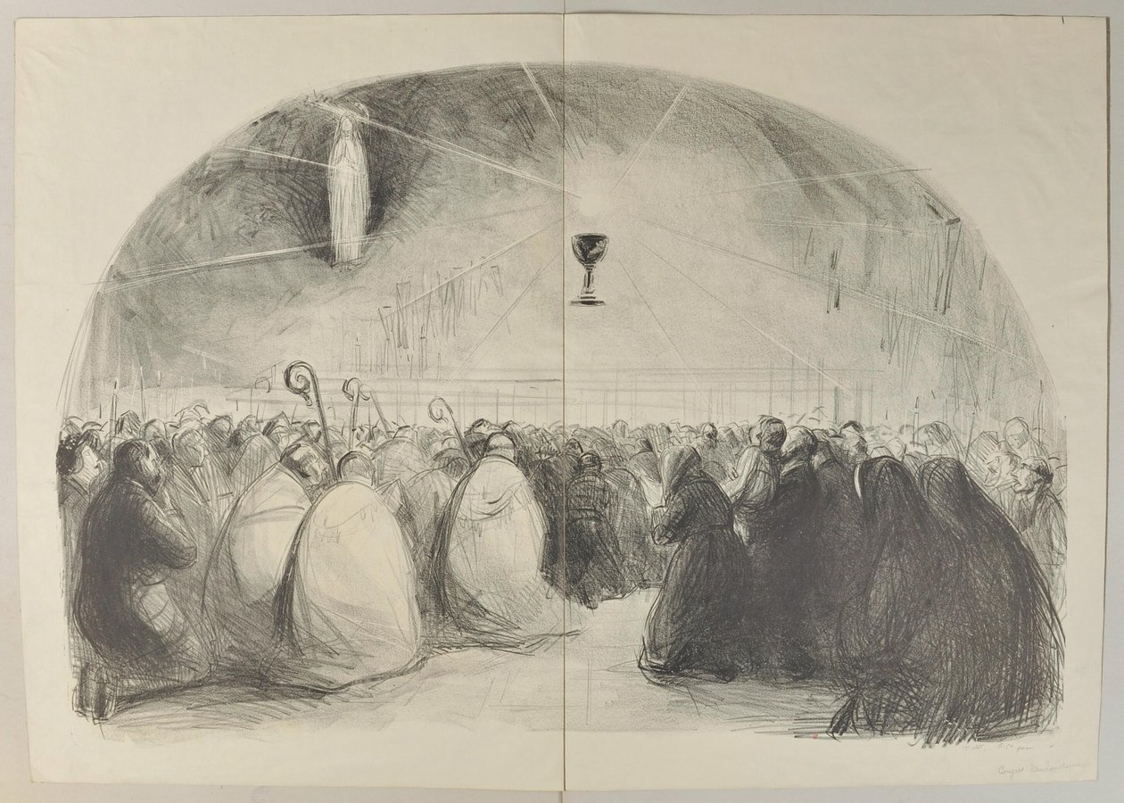 Eucharisztikus kongresszus alkotó: Jean-Louis Forain