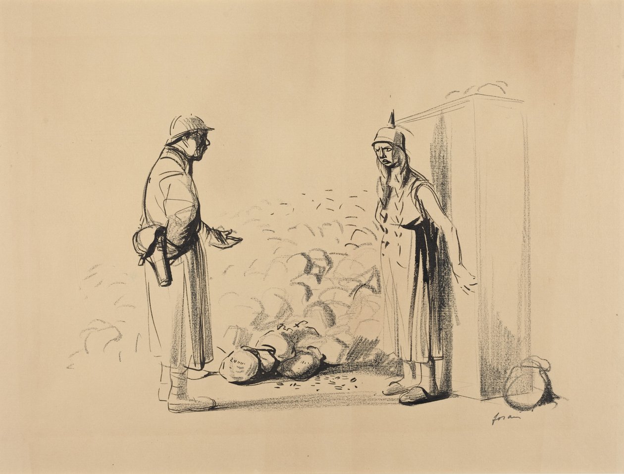 A „louis” elrejtése alkotó: Jean-Louis Forain