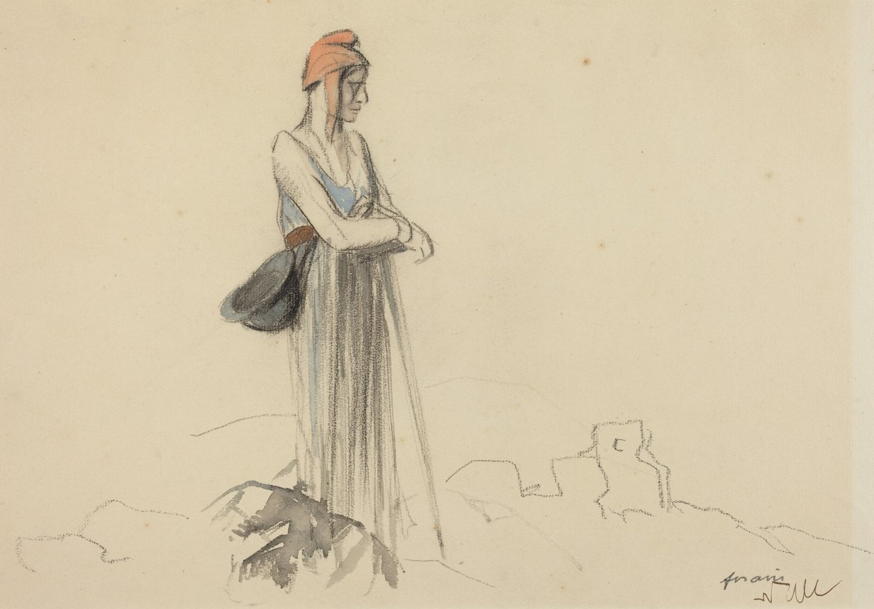 Franciaország vár (France Waits) alkotó: Jean-Louis Forain