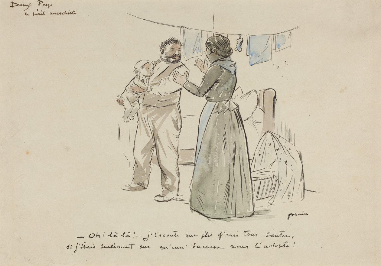 Az anarchista veszély alkotó: Jean-Louis Forain