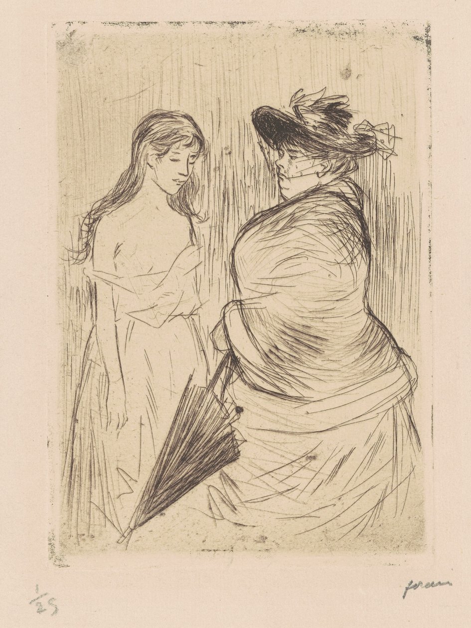 A fehér rabszolga-kereskedelemről szóló értekezés (The White Slave Trade) alkotó: Jean-Louis Forain