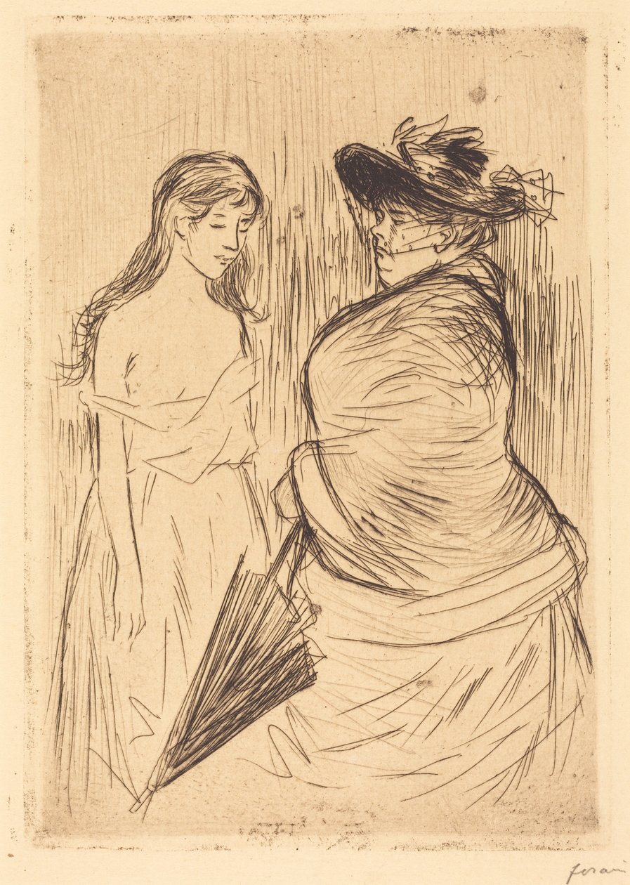 A fehér rabszolga-kereskedelemről szóló értekezés (The White Slave Trade) alkotó: Jean-Louis Forain