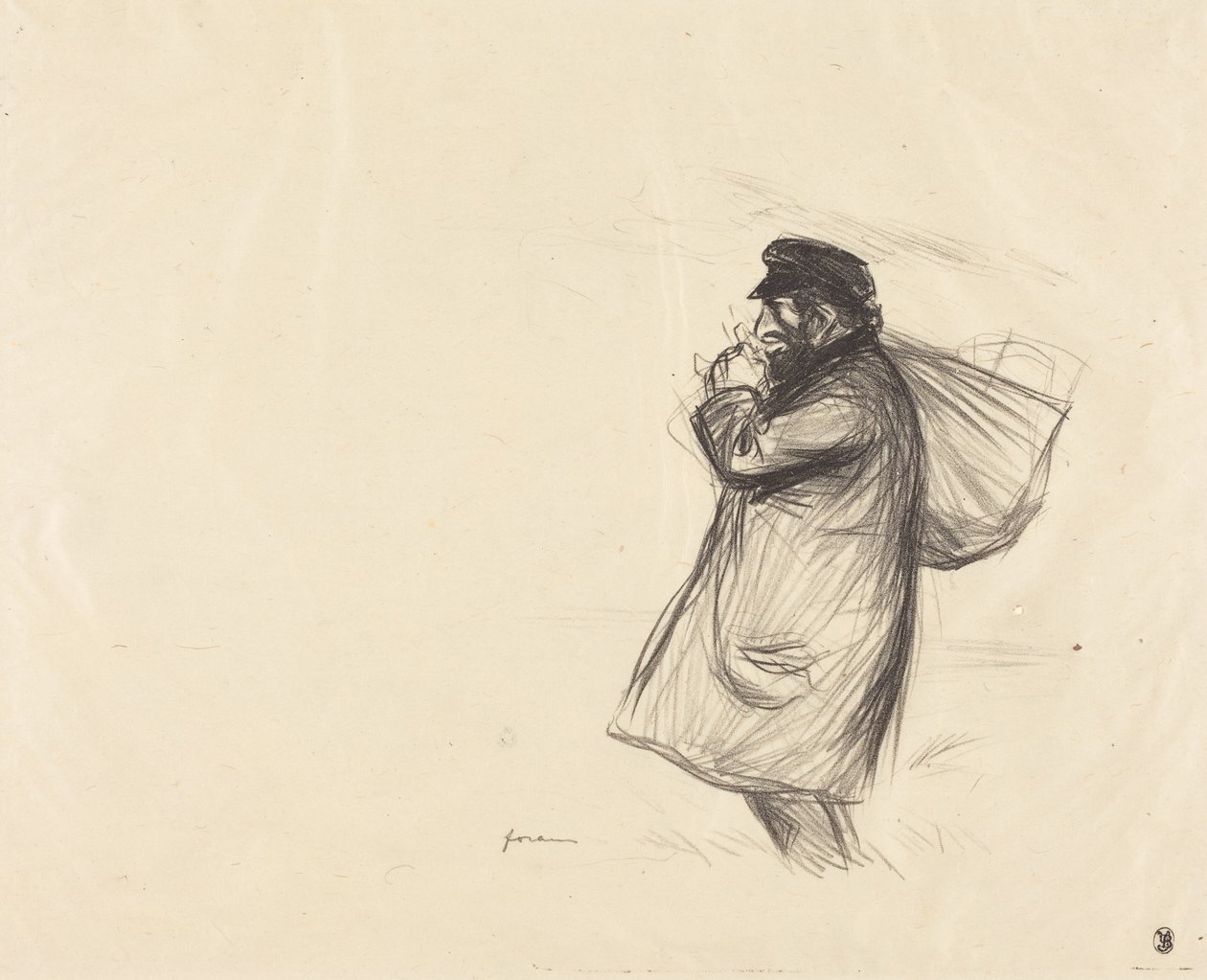 A zsidó utcai árus (The Jewish Peddler) alkotó: Jean-Louis Forain