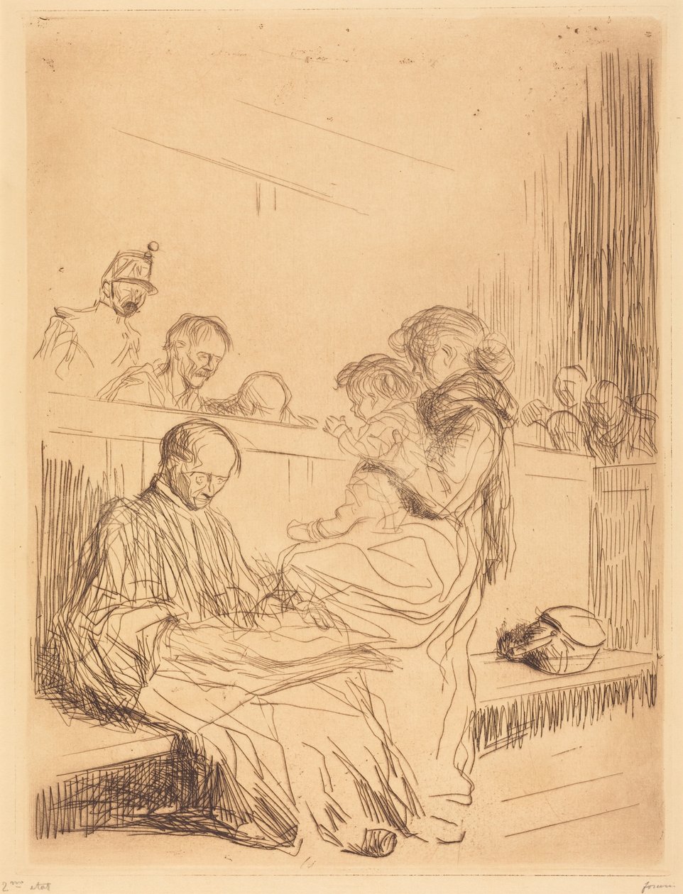 A vádlott és a gyermek alkotó: Jean-Louis Forain