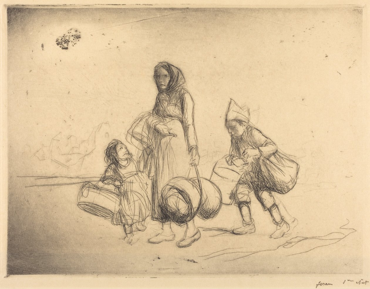 Hazatérés alkotó: Jean-Louis Forain
