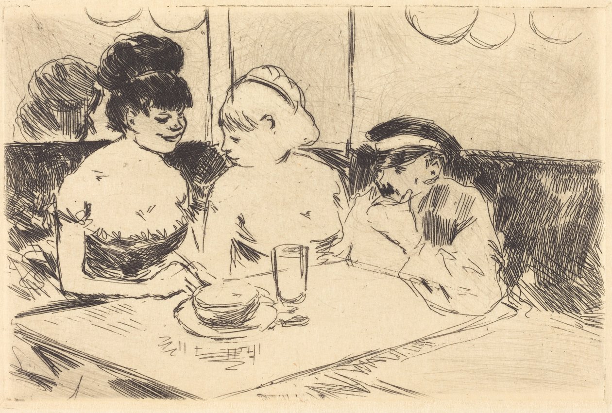 Bordélyház (elutasított tábla) alkotó: Jean-Louis Forain