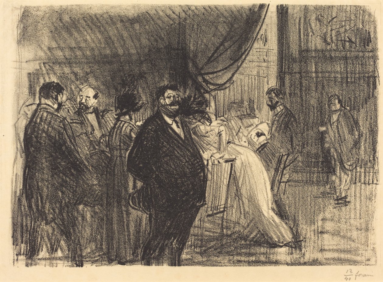 Szerencsejátékterem (Gambling Room) alkotó: Jean-Louis Forain