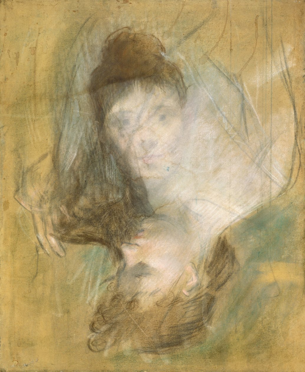 Egy nő vázlata alkotó: Jean-Louis Forain