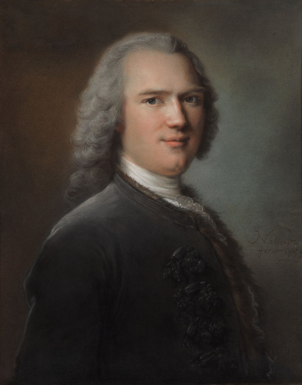 Egy ismeretlen úr portréja alkotó: Jean-Marc Nattier
