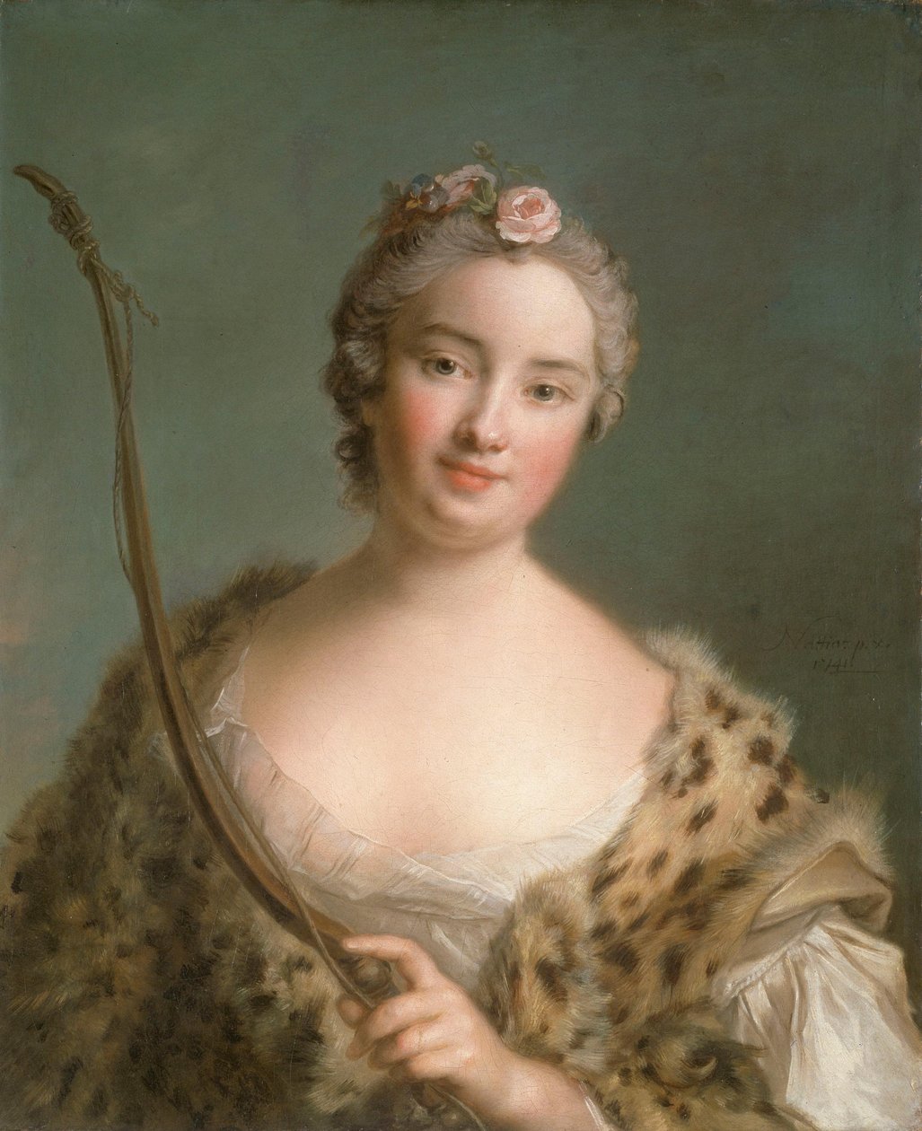 Charlotta Fredrika Sparre (1719-1795), későbbi Fersen grófnő alkotó: Jean-Marc Nattier