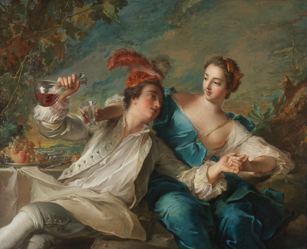 A szerelmesek alkotó: Jean-Marc Nattier