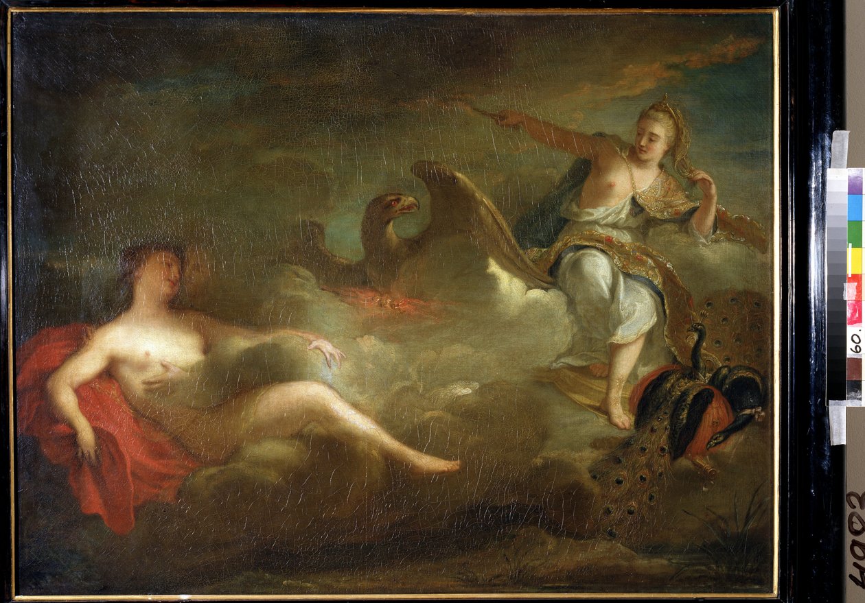 Jupiter, Juno és Io (Jupiter, Juno és Io). Jean Marc Nattier festménye (Jean-Marc Nattier alkotó: Jean Marc Nattier