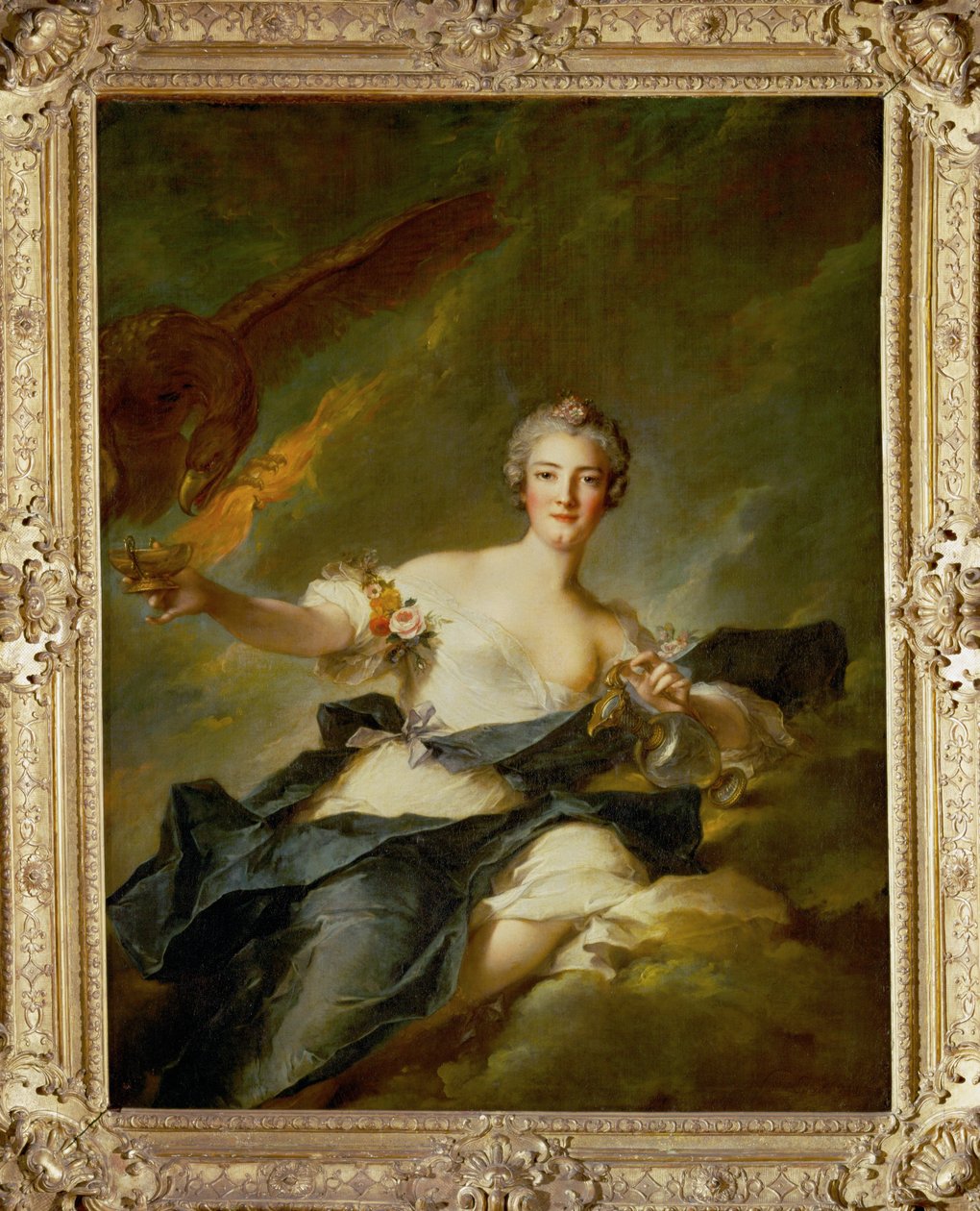 La duchess de Chaulnes represente en Hebe - Chaulnes hercegnője mint Hebe ... alkotó: Jean-Marc Nattier