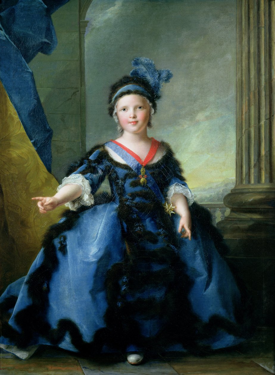 Louis-Joseph-Xavier de France (1751-61) Burgundia hercege alkotó: Jean Marc Nattier