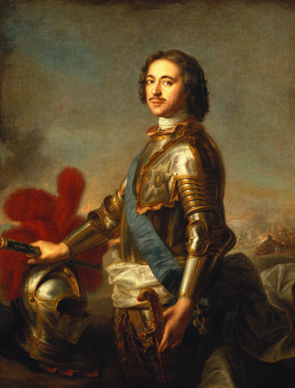 I. Péter vagy Nagy Péter portréja alkotó: Jean Marc Nattier
