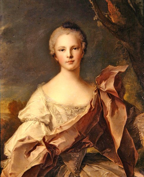 Hölgy portréja (olaj, vászon) alkotó: Jean Marc Nattier