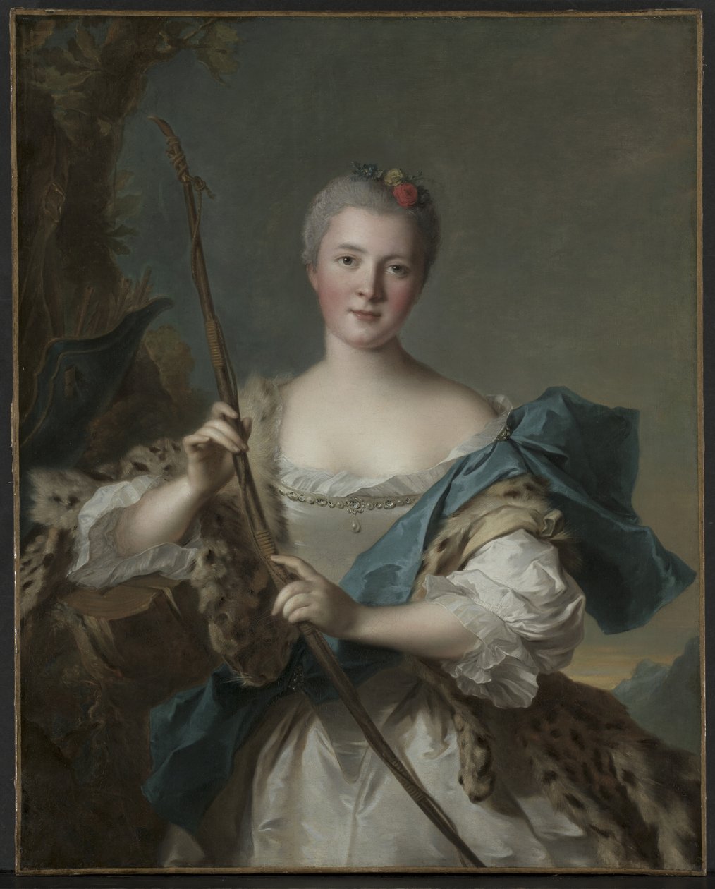 Egy nő portréja, mint Diana alkotó: Jean-Marc Nattier