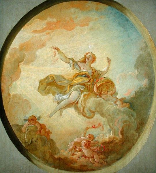 Hajnal (olaj, vászon) alkotó: Jean Simon Berthelemy