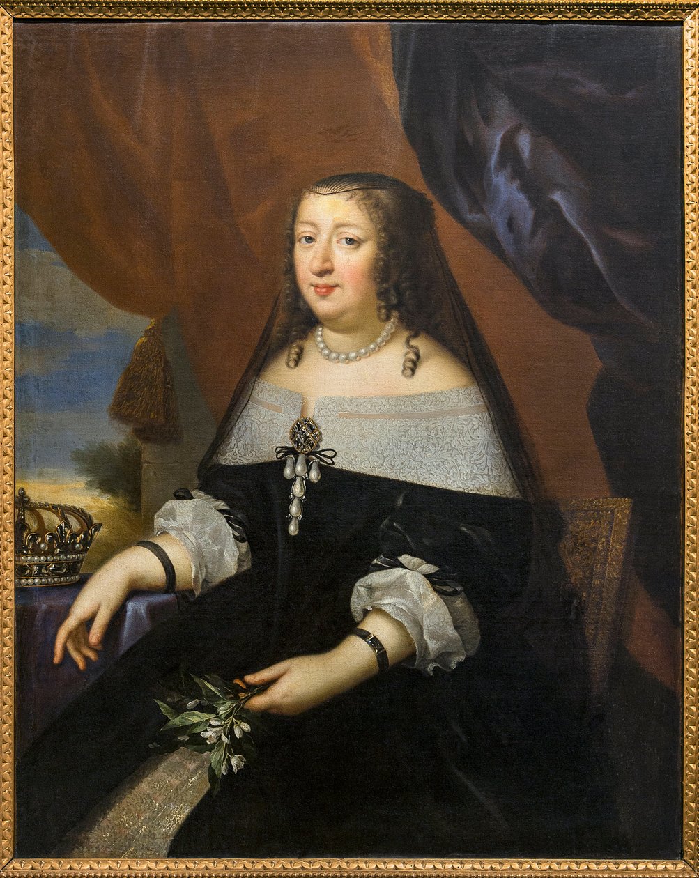Ausztria Anna portréja (Ausztria) Jean Nocret-nek (1615-1672) – Musee Saint-Loup, Troyes alkotó: Jean Nocret